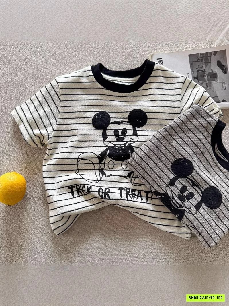 ÁO THUN KẺ MICKEY