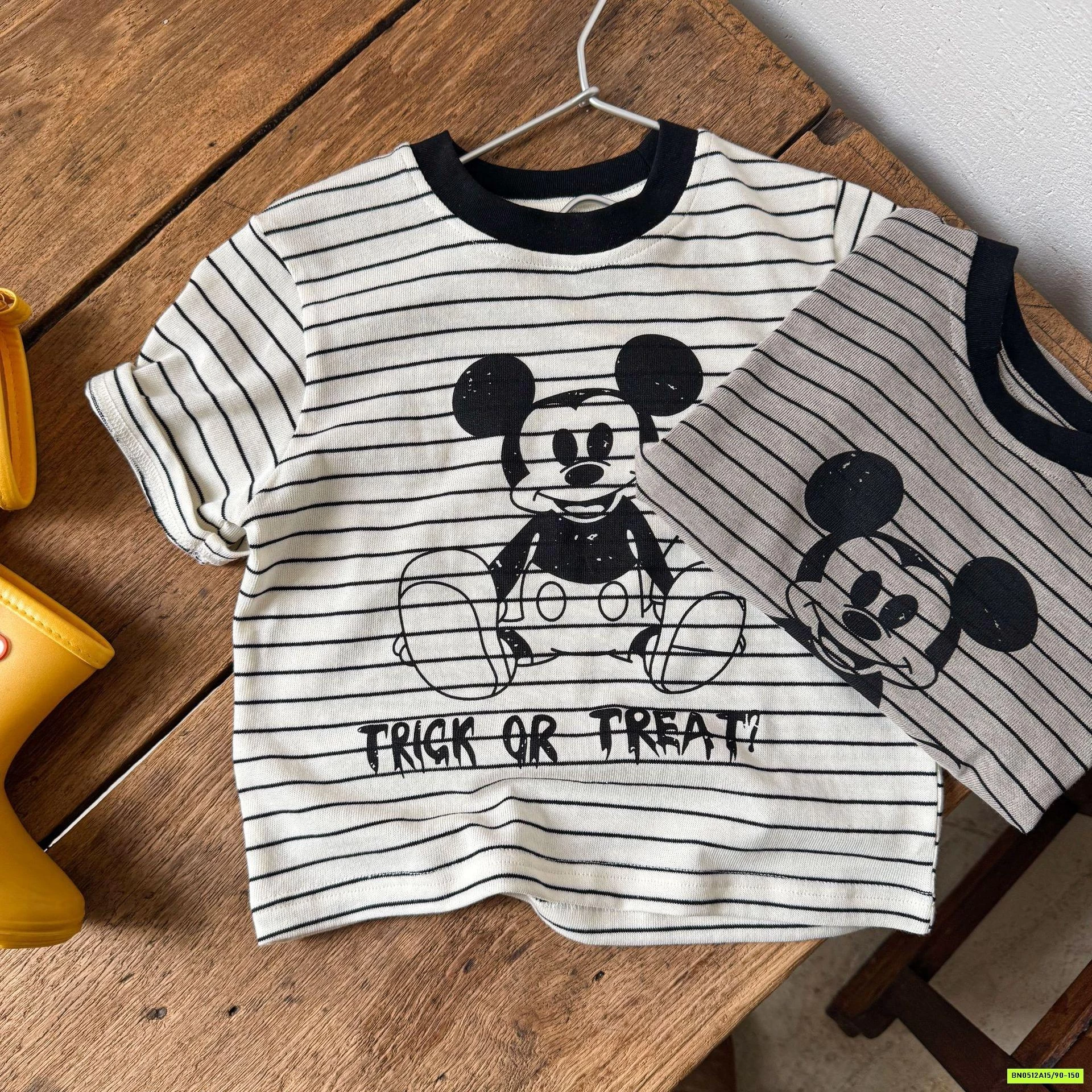 ÁO THUN KẺ MICKEY