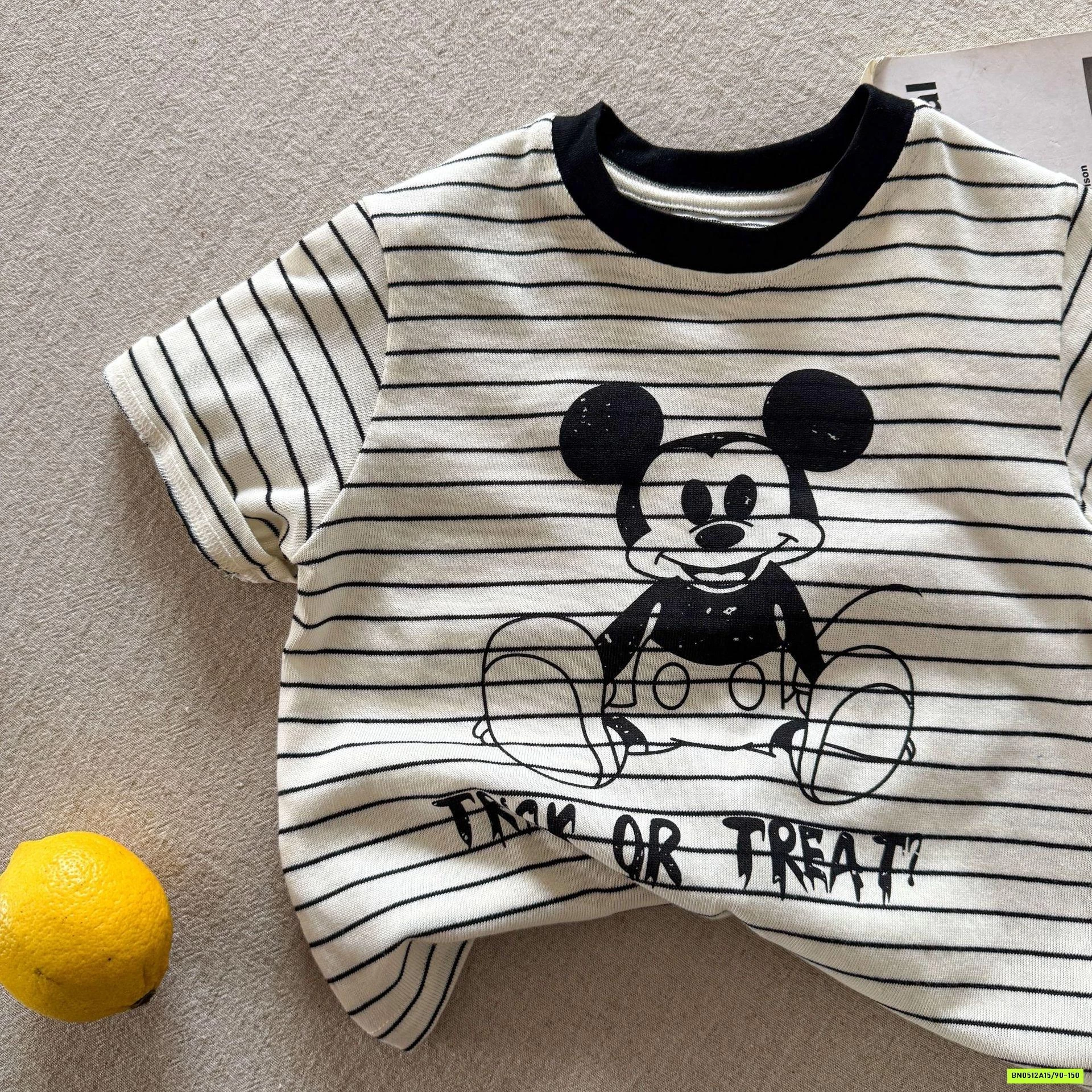 ÁO THUN KẺ MICKEY