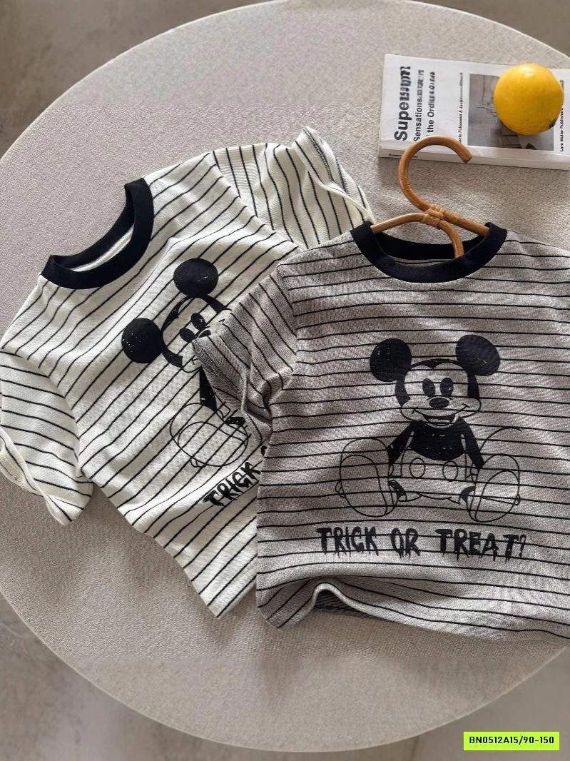 ÁO THUN KẺ MICKEY