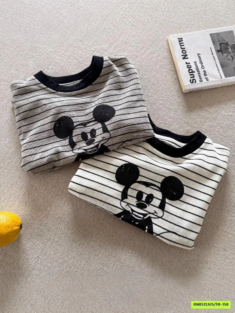 ÁO THUN KẺ MICKEY