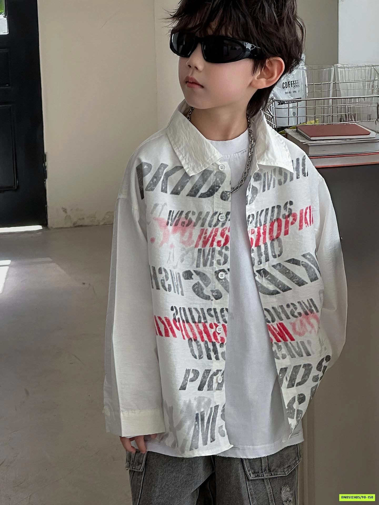 SƠ MI IN CHỮ CÁ TÍNH