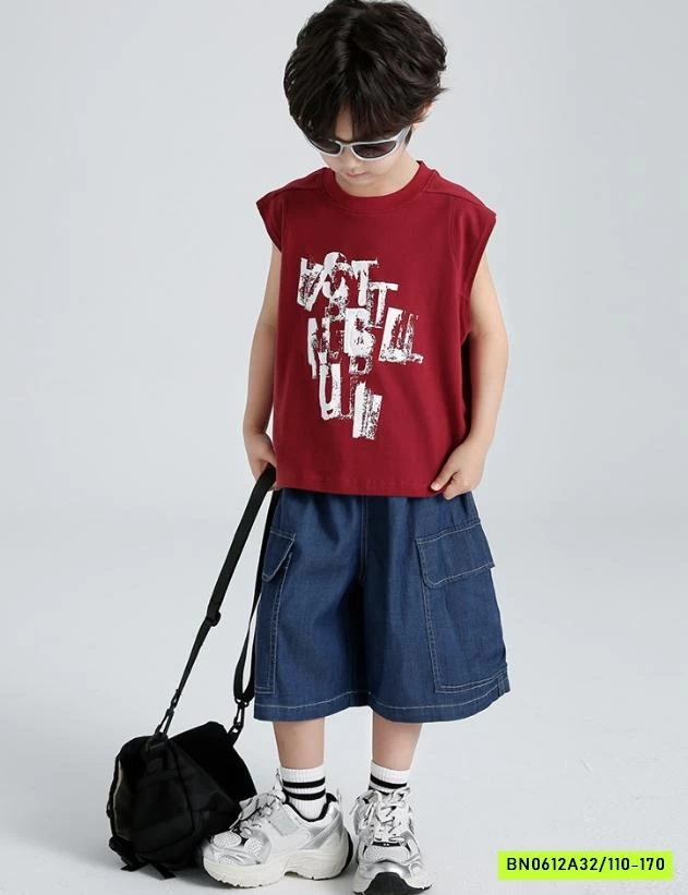 TANKTOP ĐỎ IN CHỮ