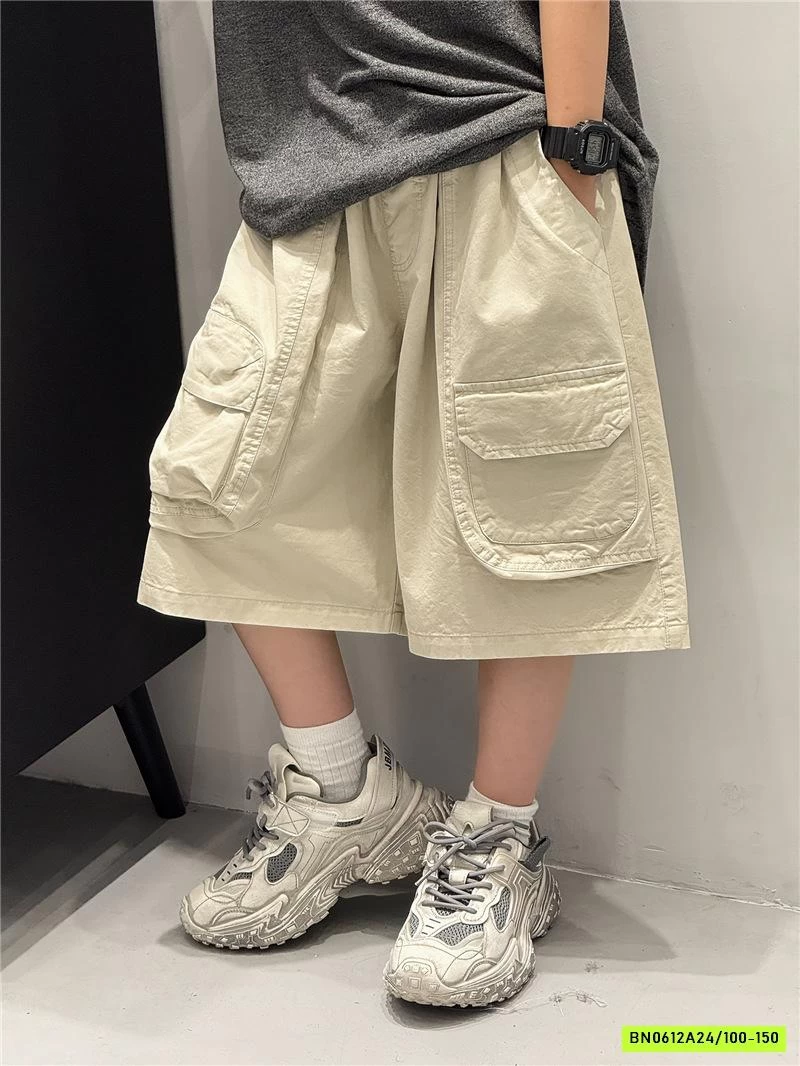 SHORT THÔ TÚI HỘP KEM