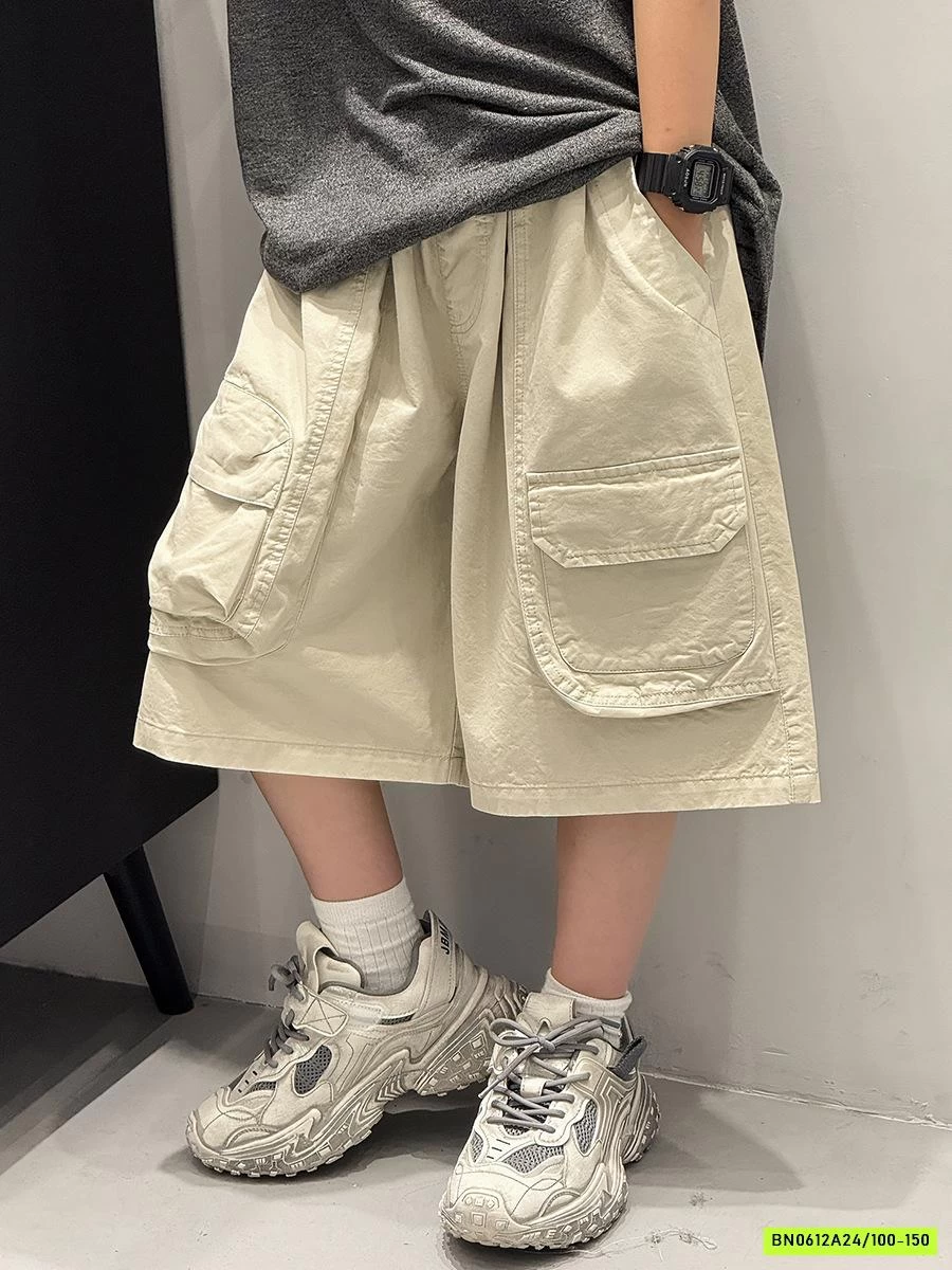 SHORT THÔ TÚI HỘP KEM