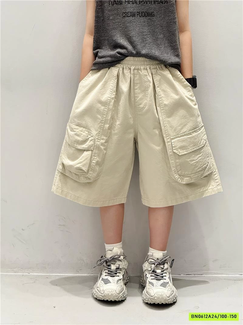 SHORT THÔ TÚI HỘP KEM