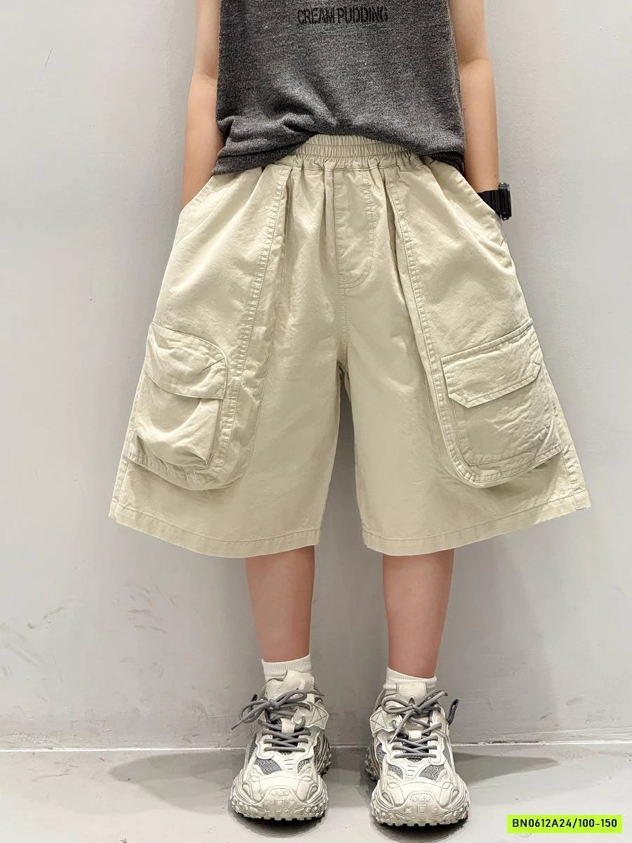 SHORT THÔ TÚI HỘP KEM