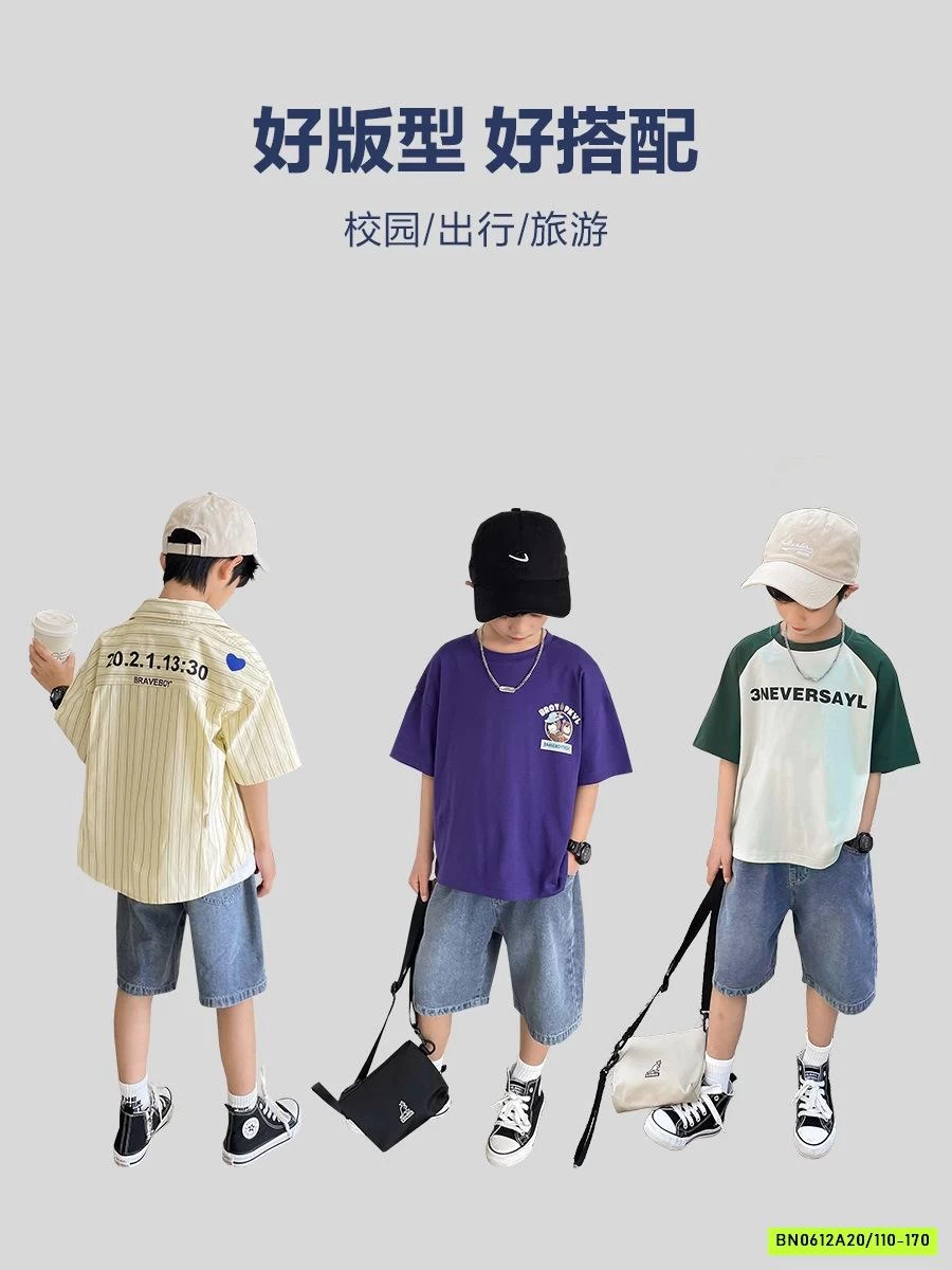 SHORT JEANS PHỐI MÀU TÚI SAU