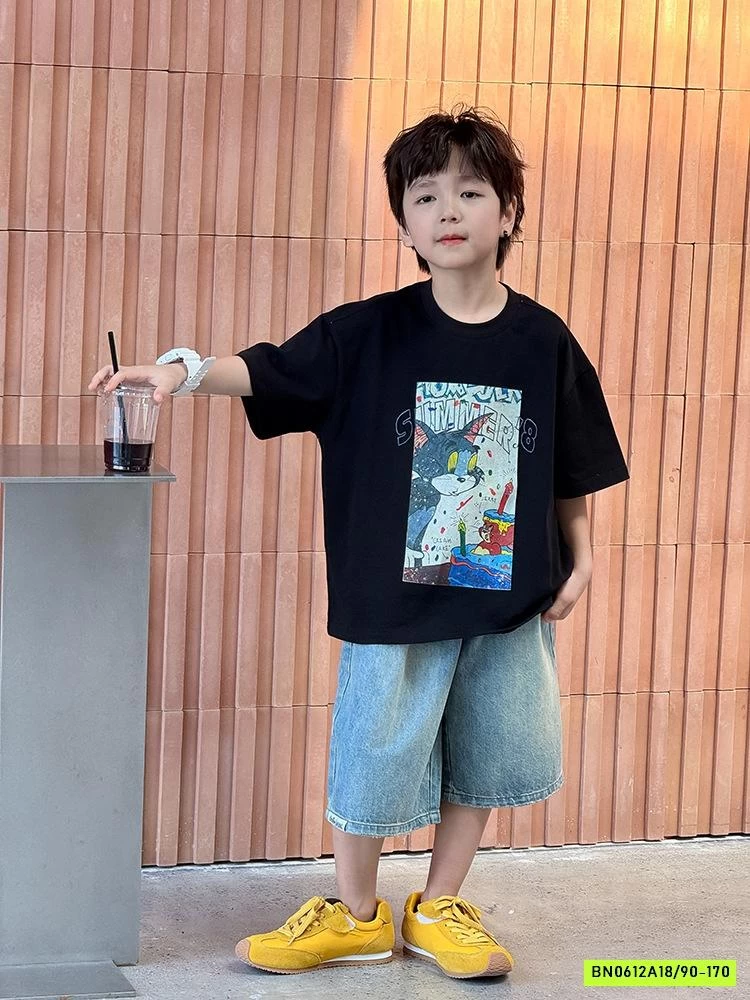 SHORT JEANS 25C168 BASIC AMBB