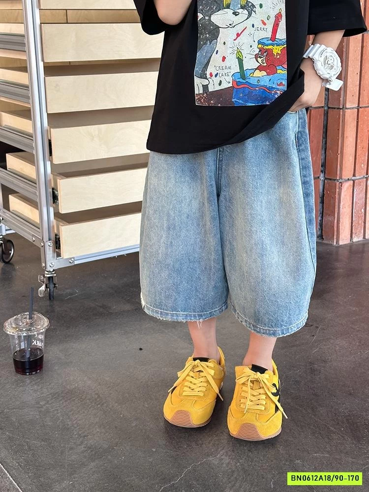 SHORT JEANS 25C168 BASIC AMBB