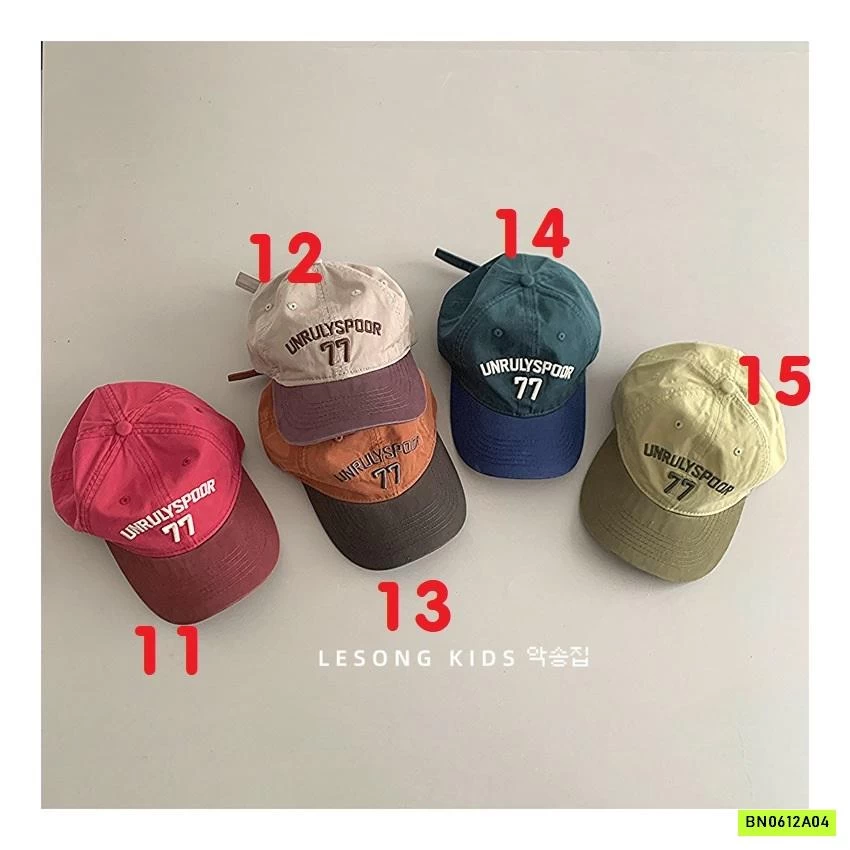 BST MŨ LƯỠI TRAI THÊU