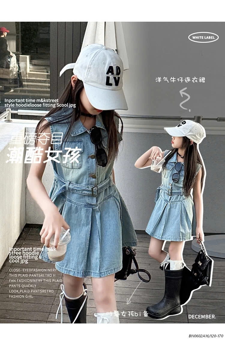 ĐẦM JEANS SÁT NÁCH SZ ĐẠI
