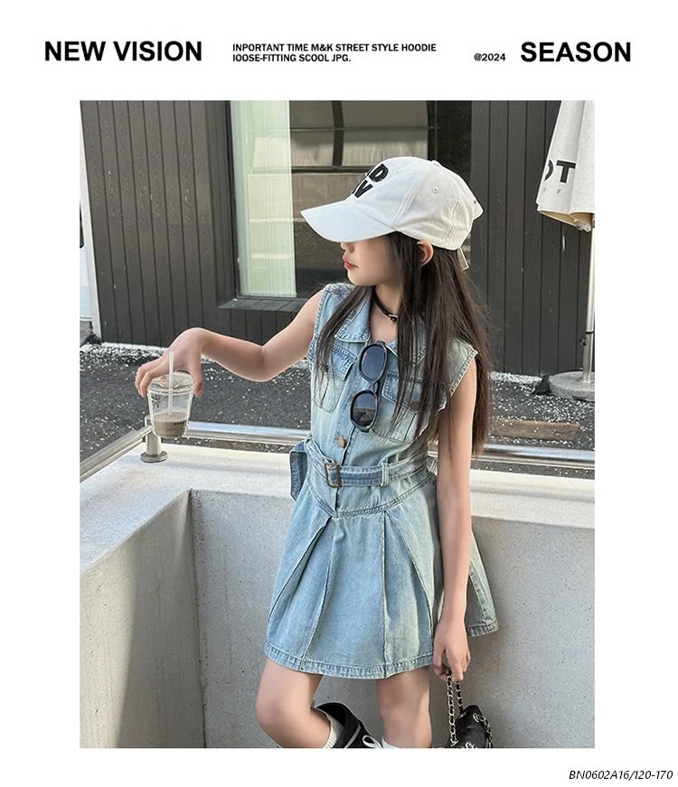 ĐẦM JEANS SÁT NÁCH SZ ĐẠI