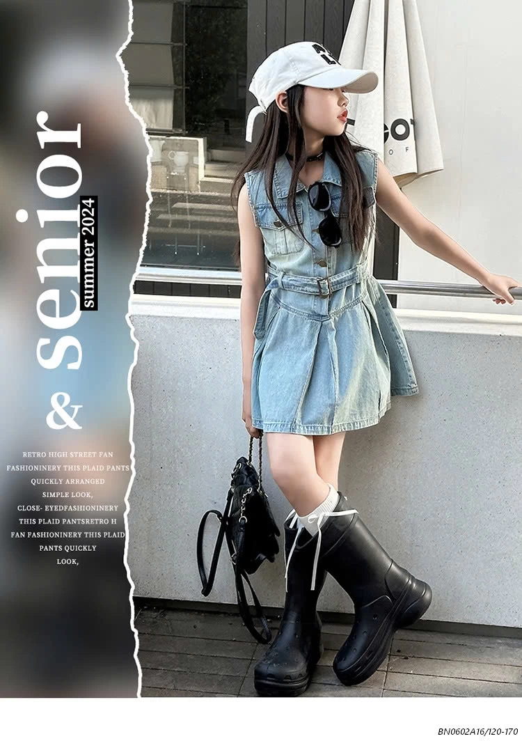 ĐẦM JEANS SÁT NÁCH SZ ĐẠI