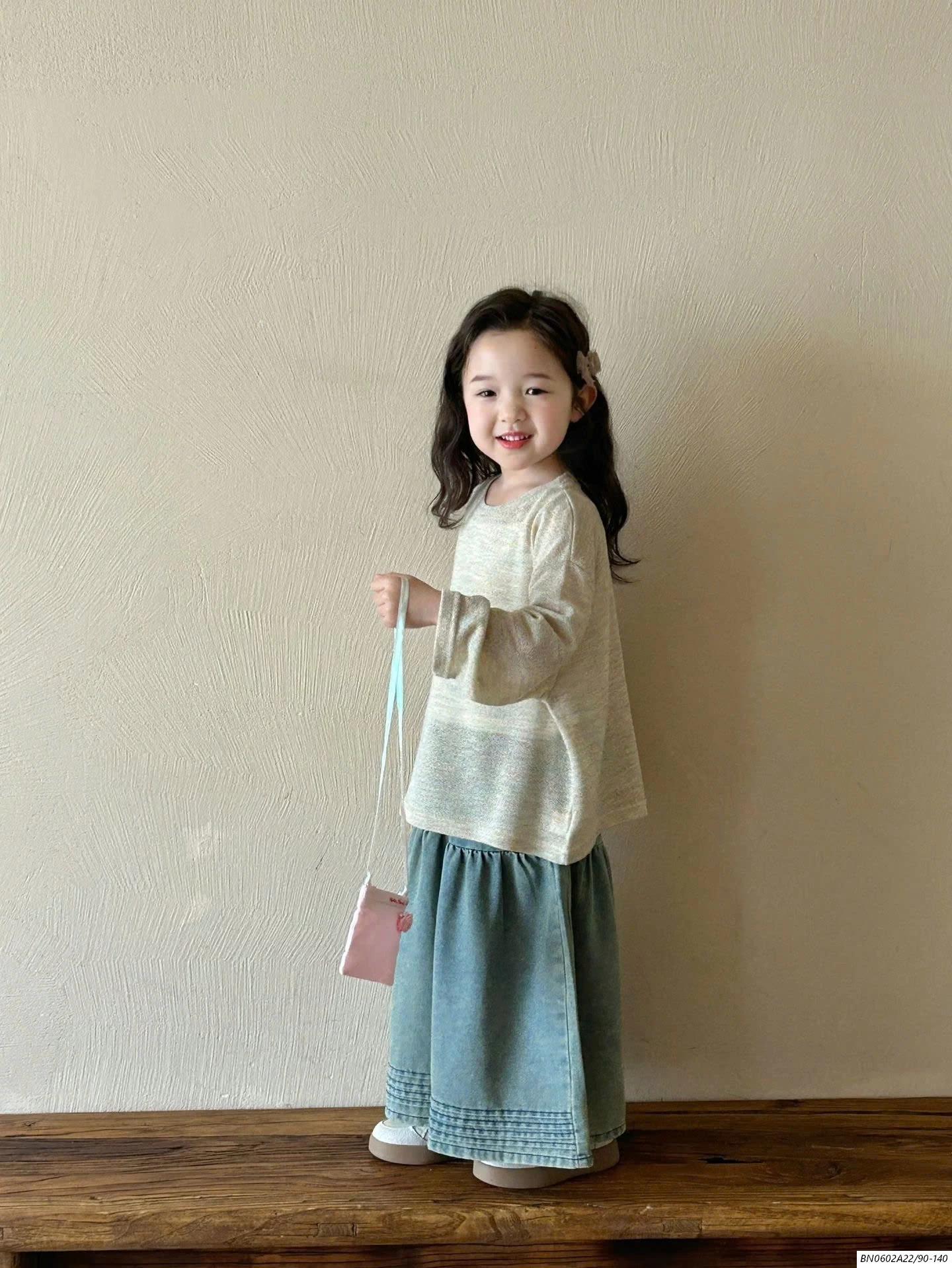 SÉT ÁO MONTOGHI JEANS SUÔNG