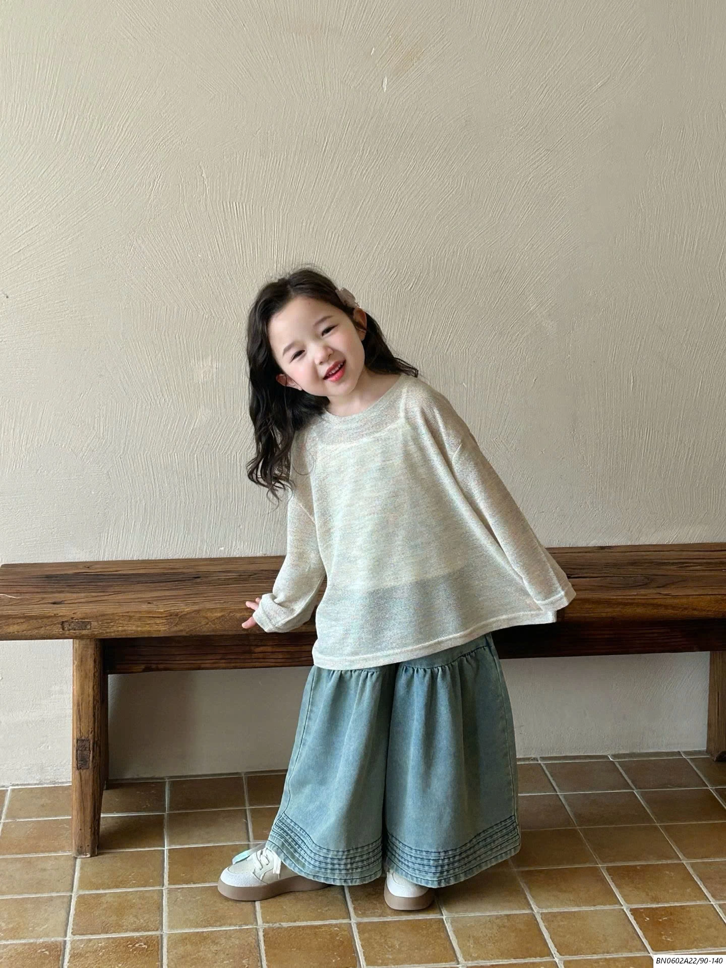 SÉT ÁO MONTOGHI JEANS SUÔNG