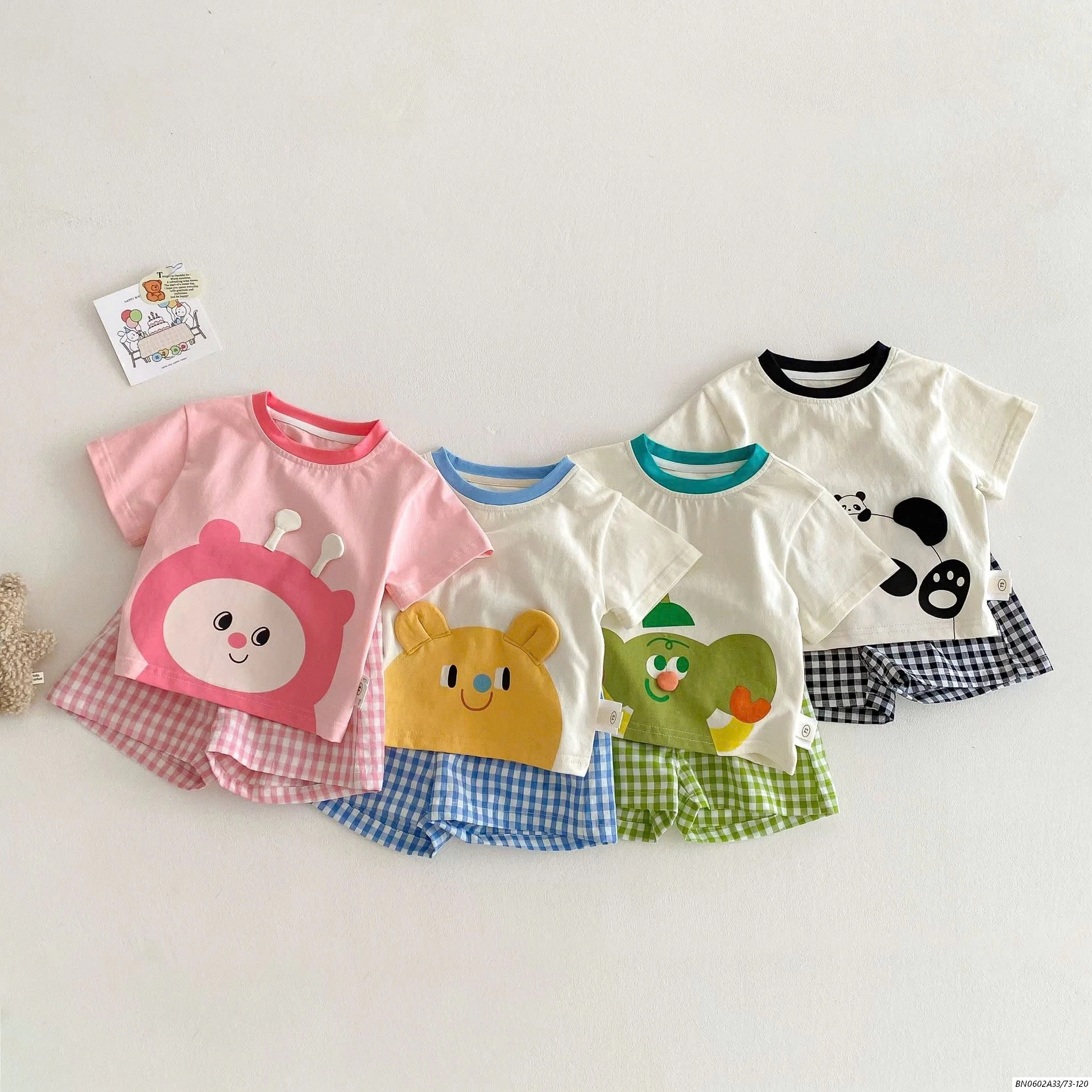 SÉT BỘ THÚ CƯNG QUẦN CARO