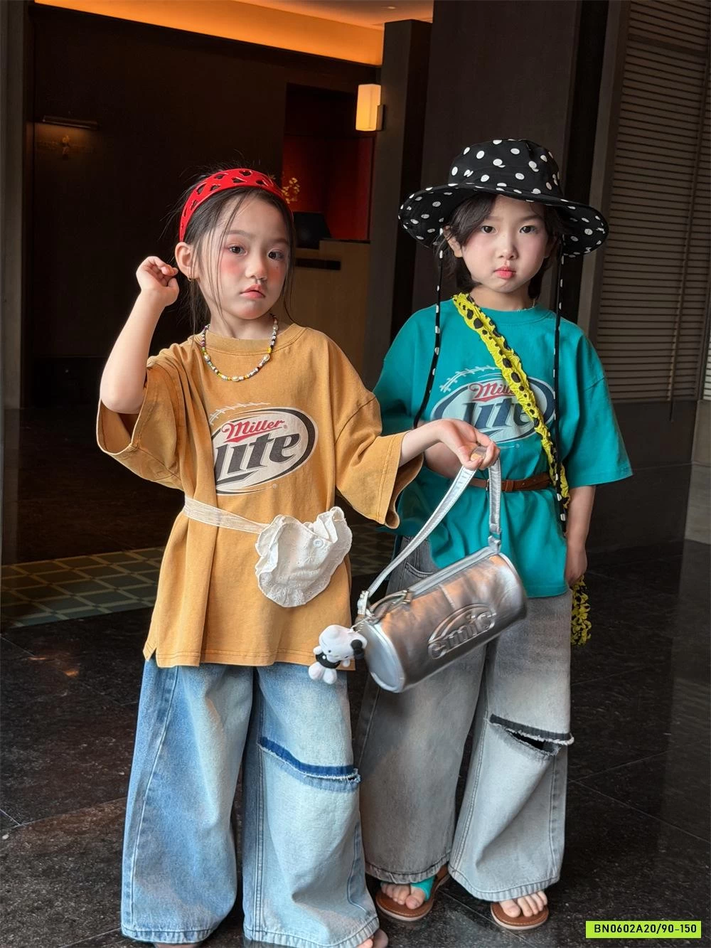 JEANS ỐNG SUÔNG RÁCH GỐI