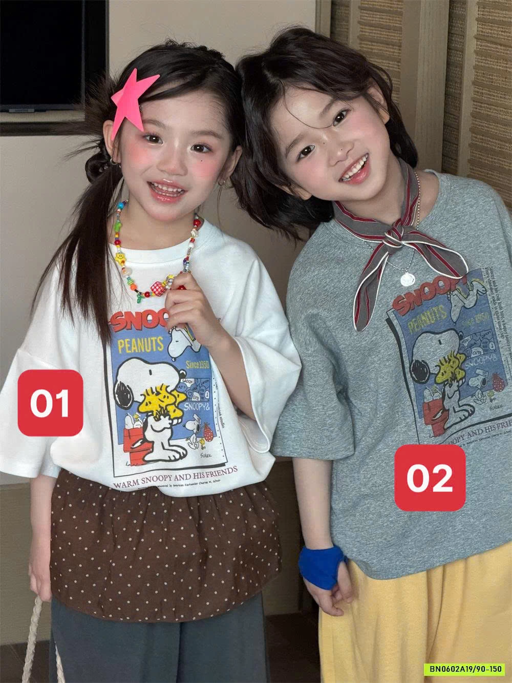 ÁO THUN IN HÌNH DỄ THƯƠNG