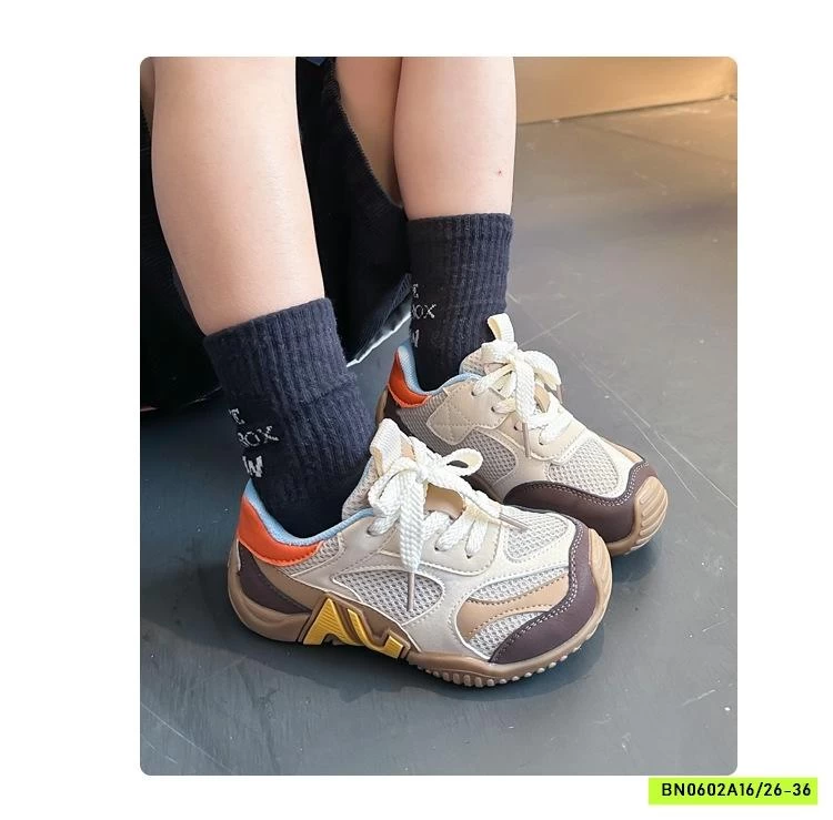 GIÀY LƯỚI THOÁNG KHÍ PHỐI MÀU