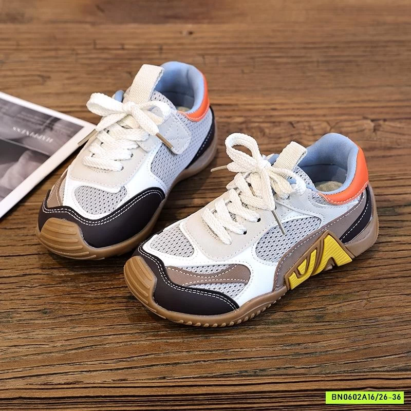 GIÀY LƯỚI THOÁNG KHÍ PHỐI MÀU