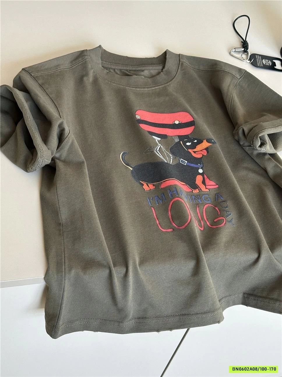 ÁO THUN CÚN LONGDAY SNIDOLS