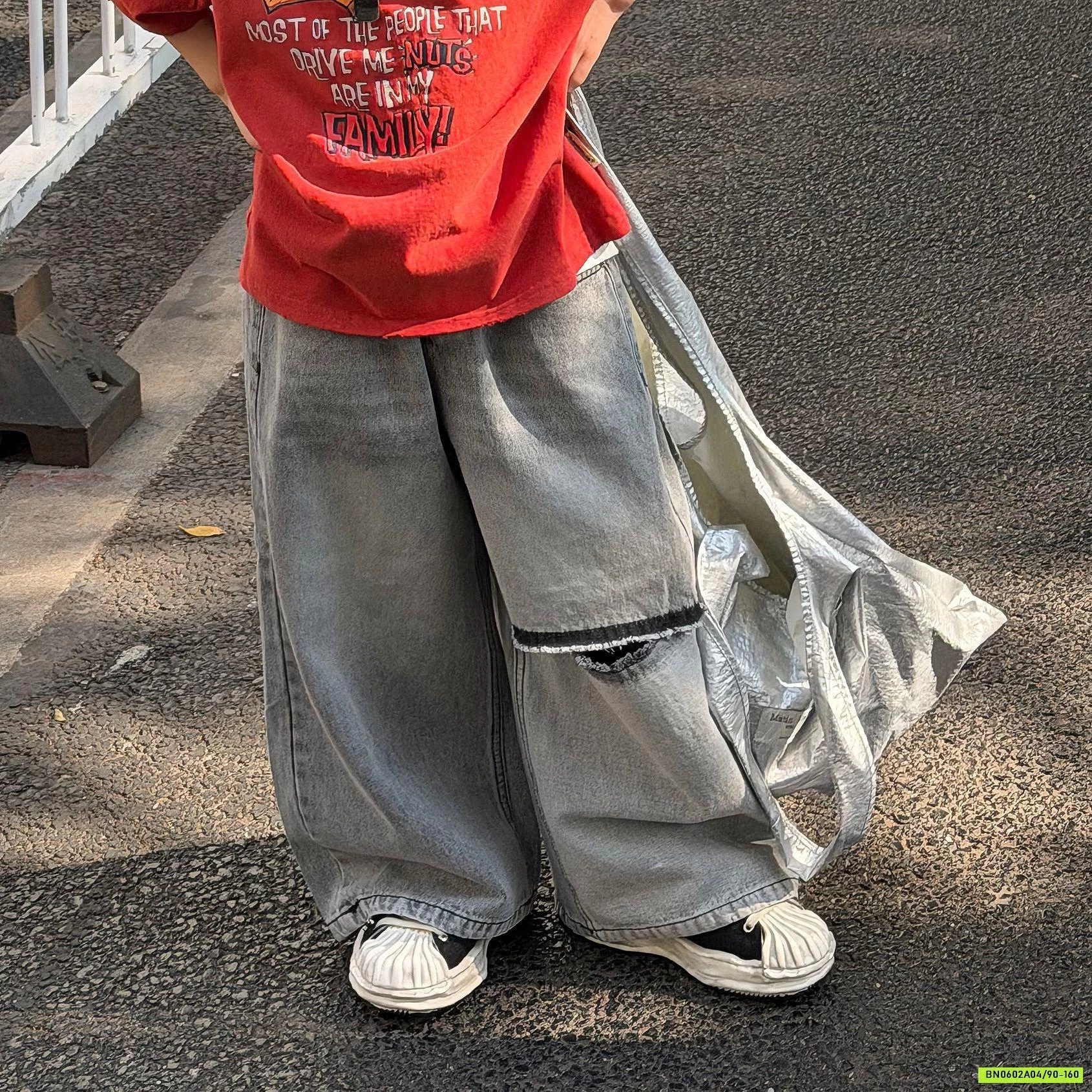 JEANS SUÔNG CÁ TÍNH FANSHU