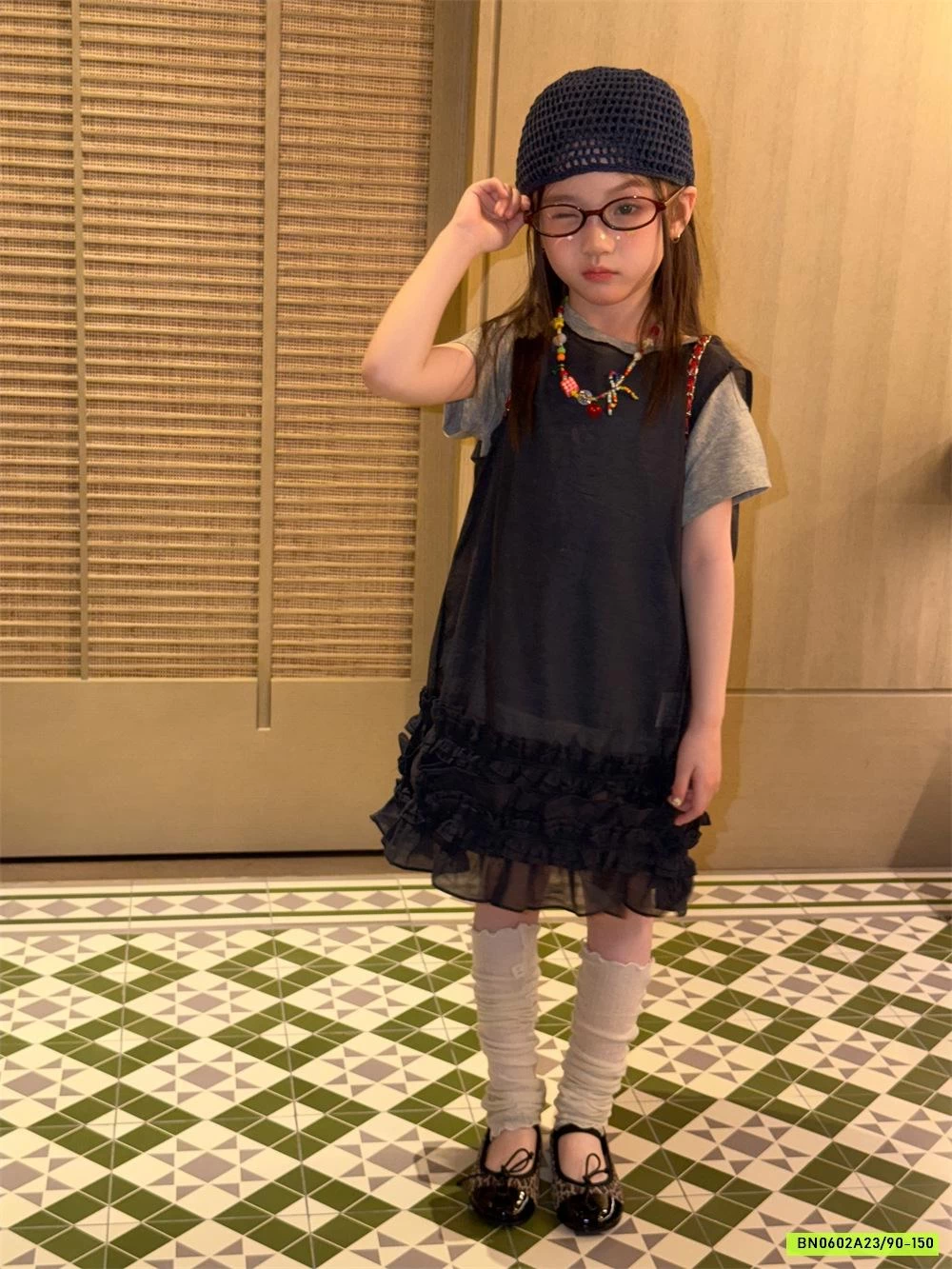 SÉT ÁO THUN MIX ĐẦM REN