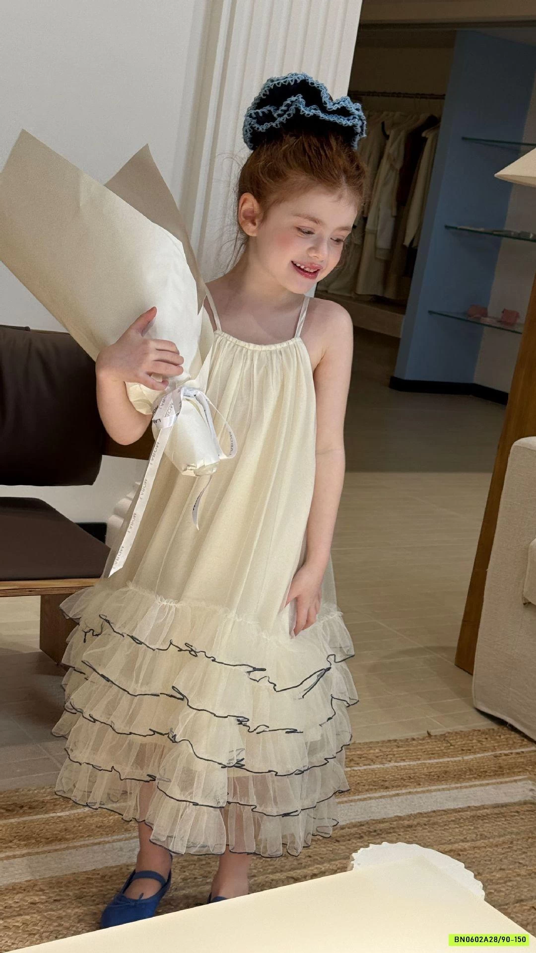 ĐẦM MAXI VOAN 2 DÂY