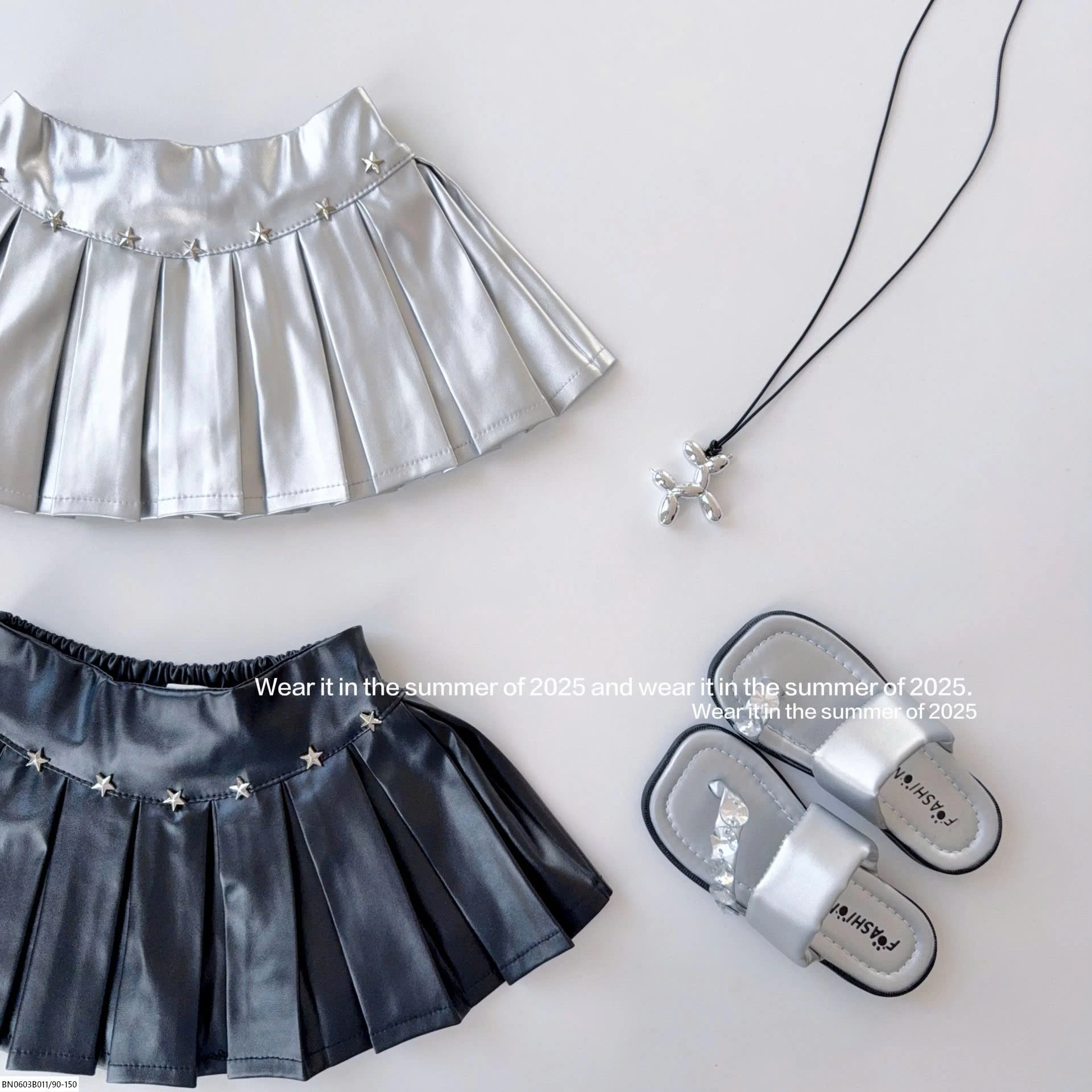 CHÂN VÁY XẾP LÝ DA T&Q