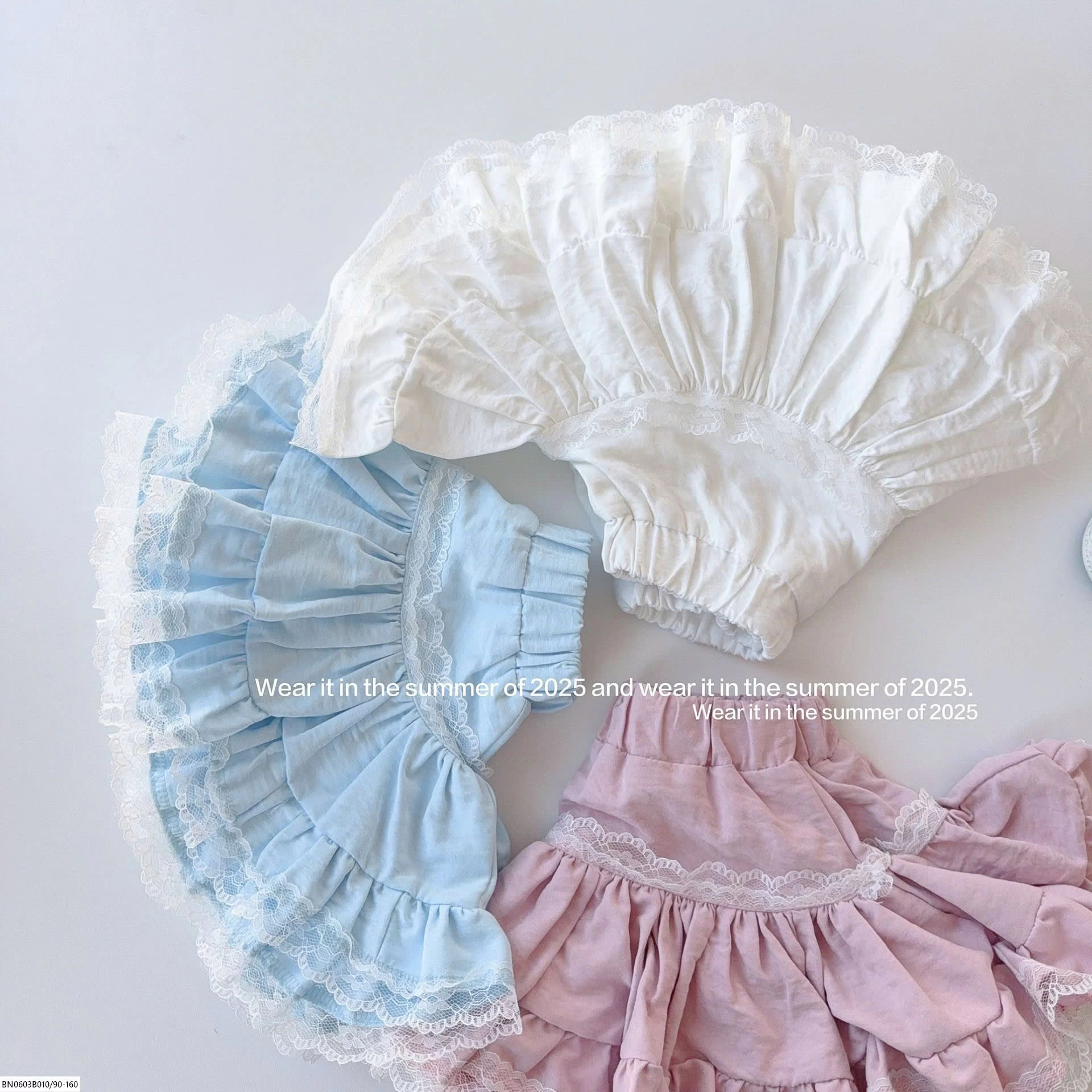 CHÂN VÁY TẦNG BÈO  T&Q