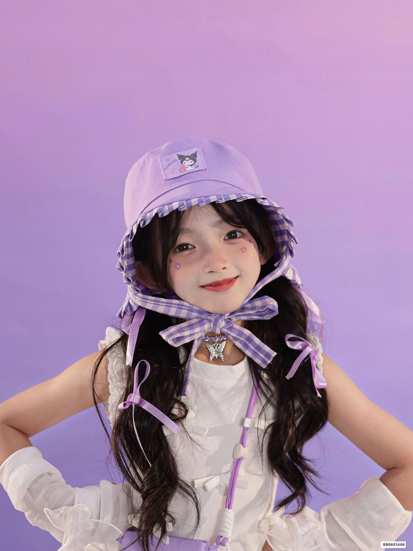 MŨ BÈO CARO DÂY BUỘC 2 MẶT