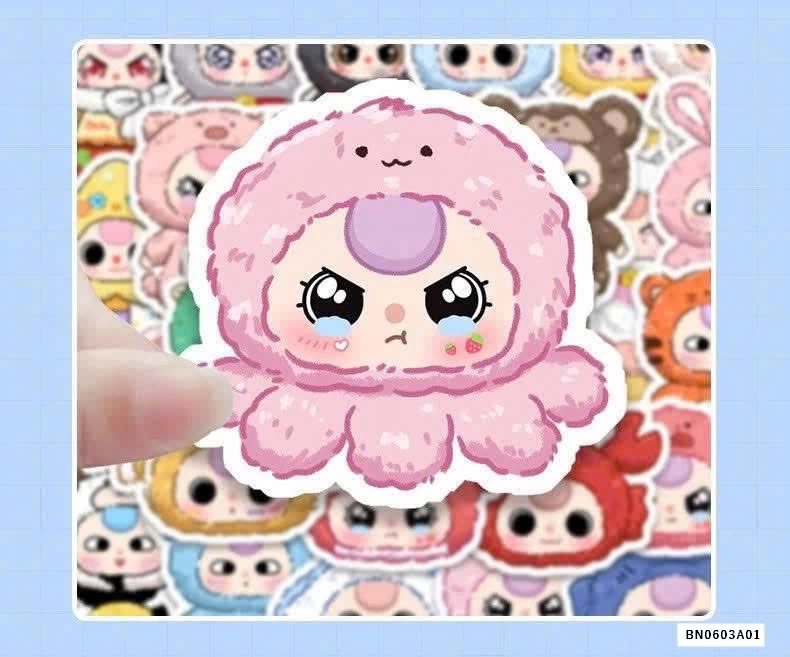 120 HÌNH DÁN STICKER BABY THREE