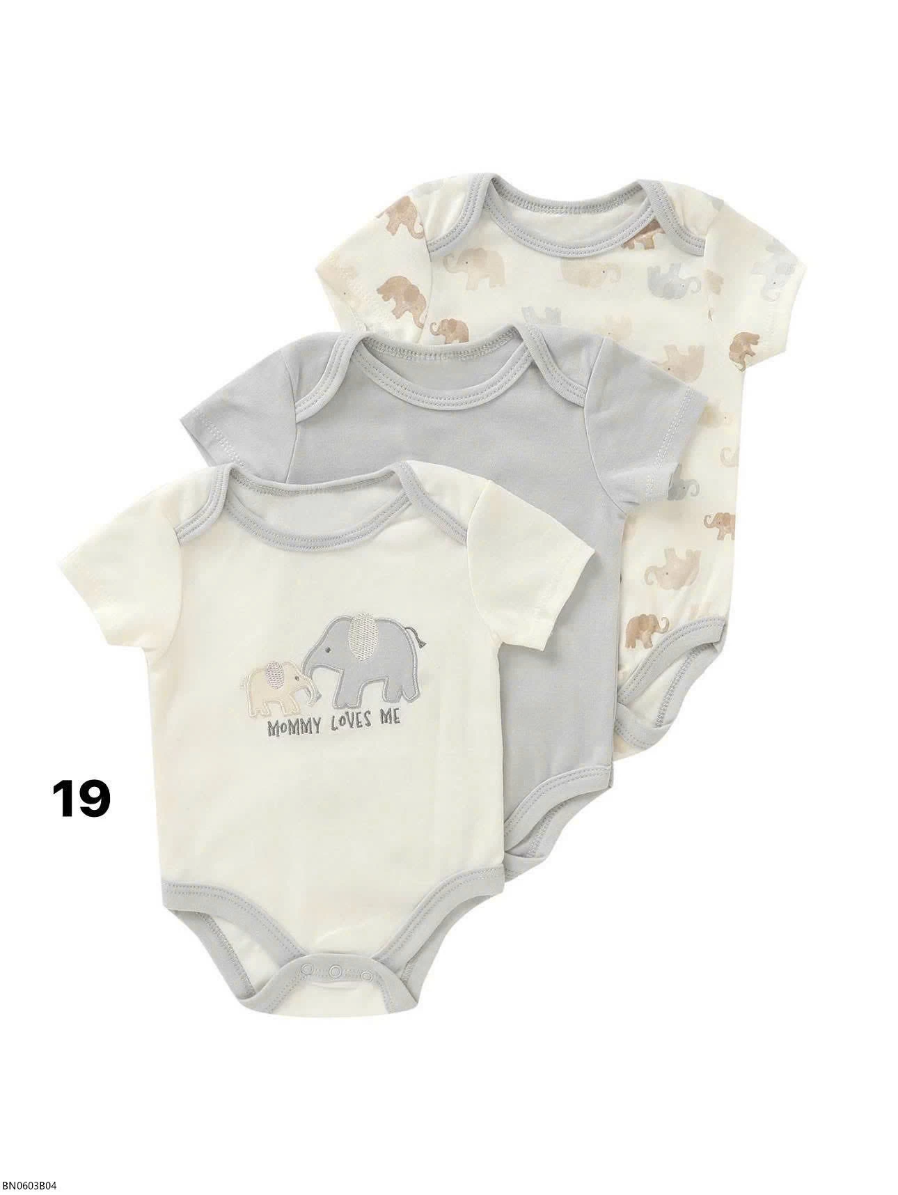 SET 3 BODY COTTON BÉ