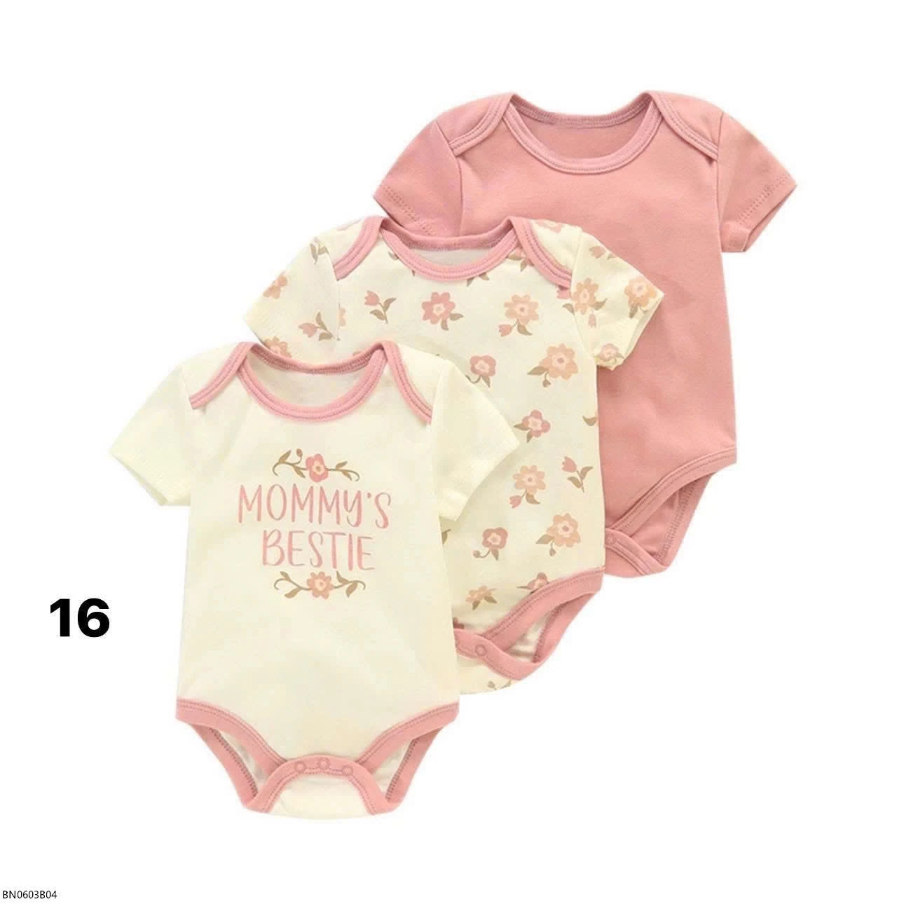 SET 3 BODY COTTON BÉ