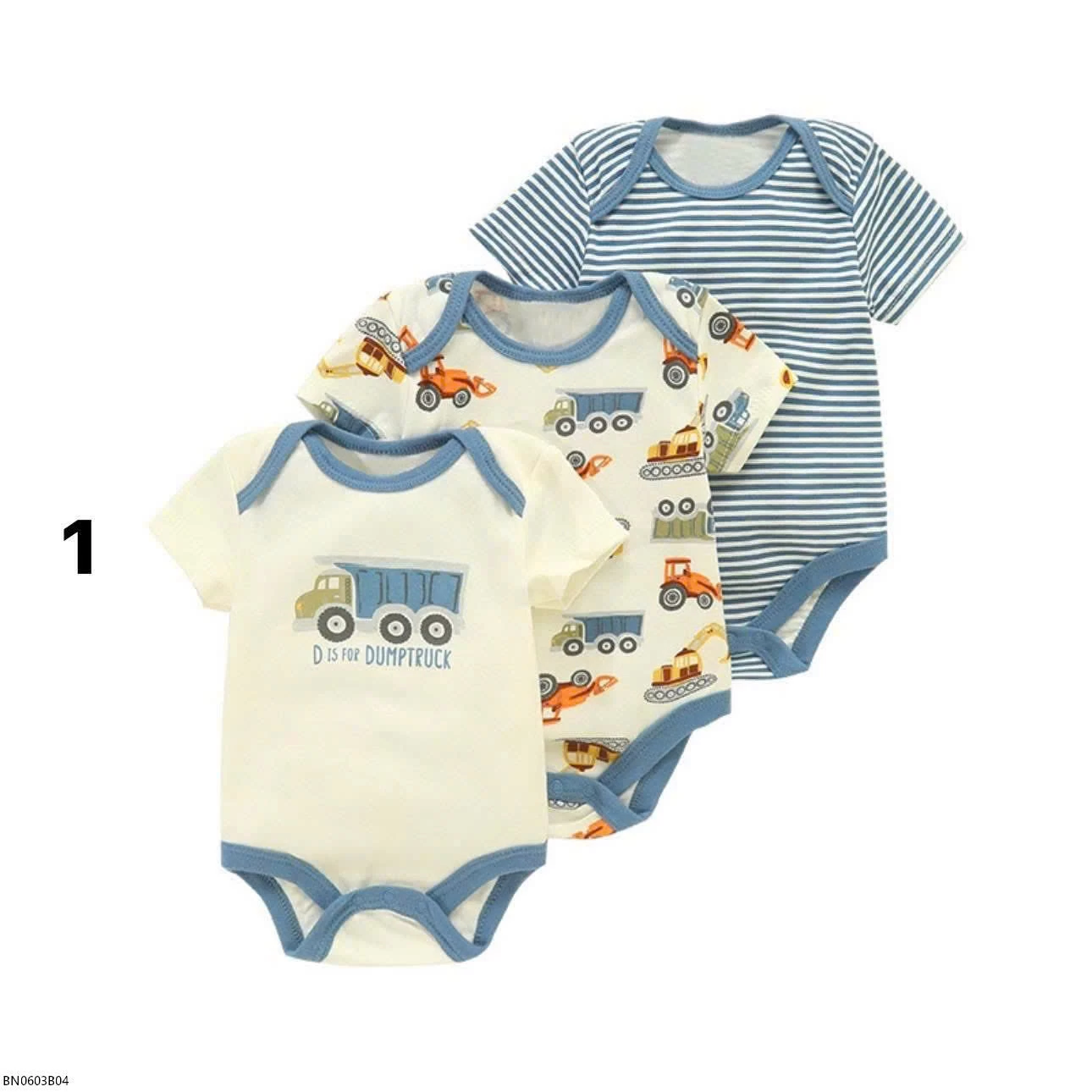 SET 3 BODY COTTON BÉ