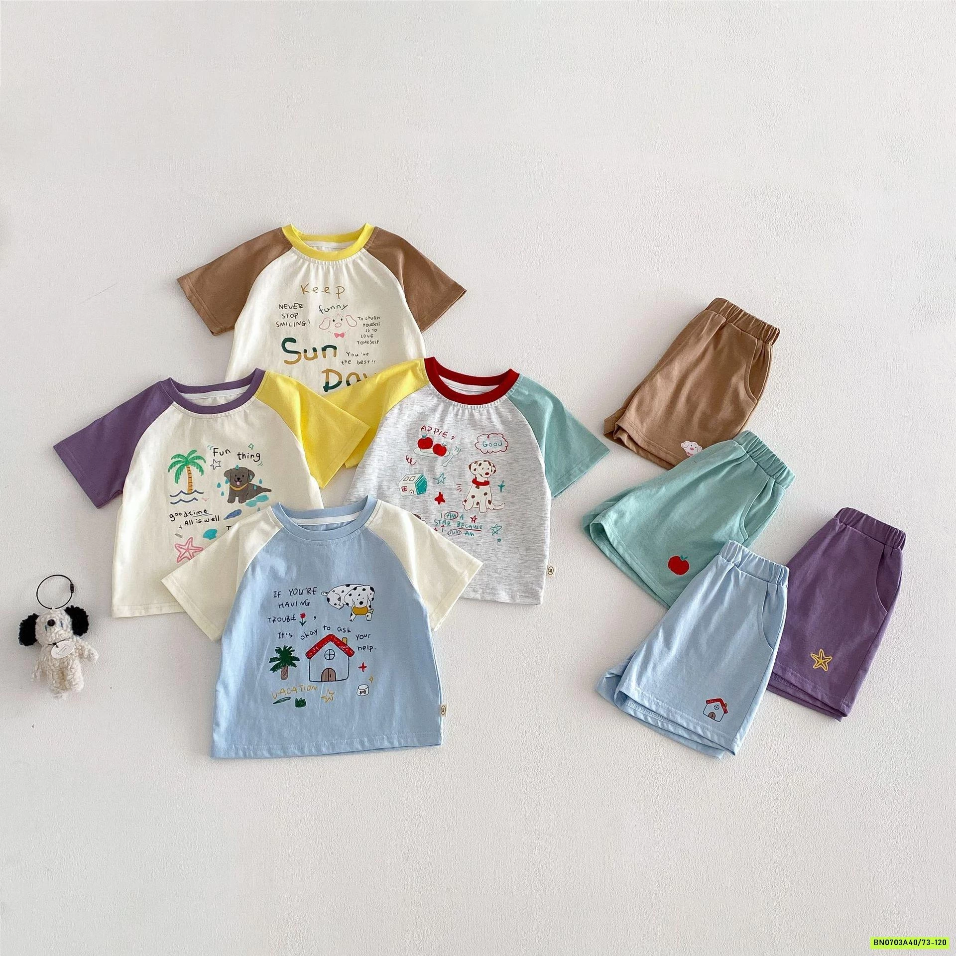 BỘ CỘC PHỐI MÀU IN HÌNH CHO BÉ