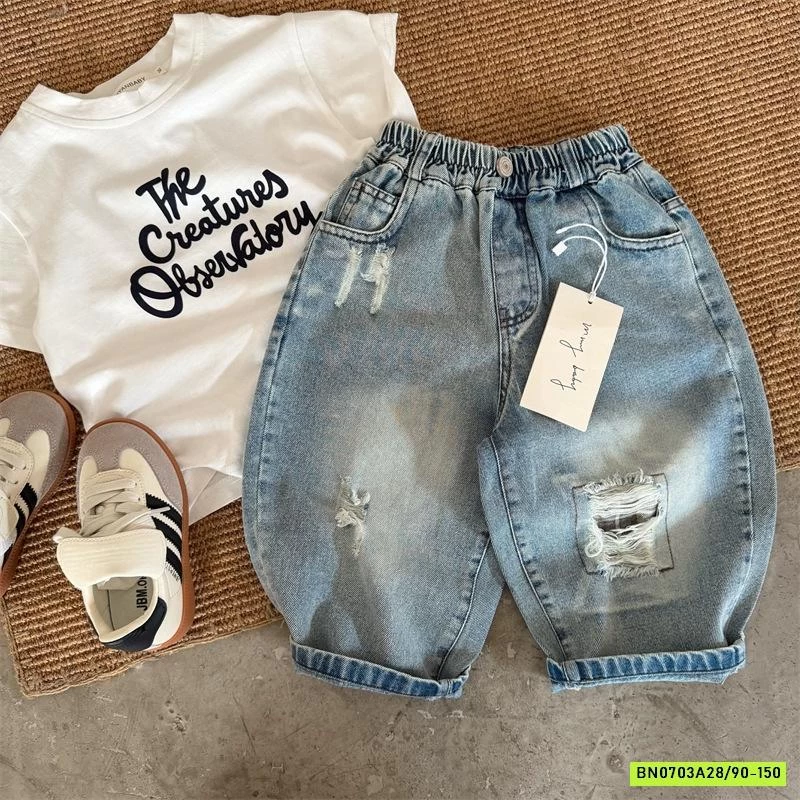 JEANS BAGGY VÁ GỐI 71779 MMY