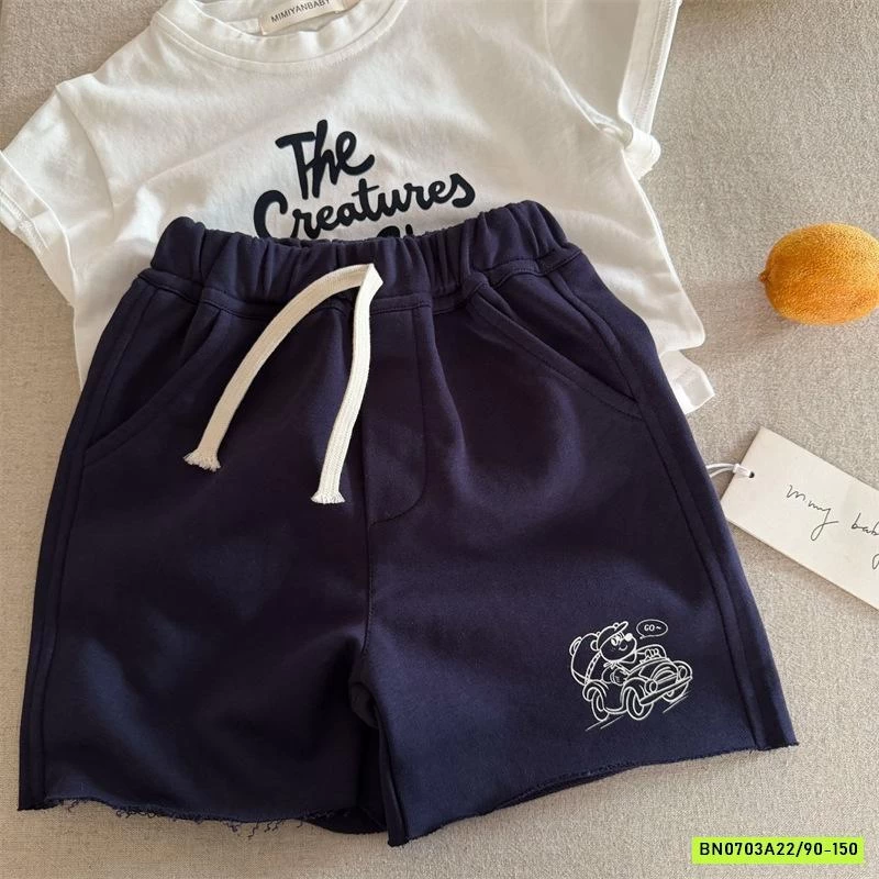 SHORT DA CÁ IN GẤU 26269 MMY