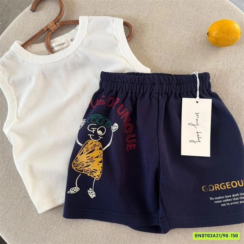 SHORT COTTON IN HÌNH 70392 MMY