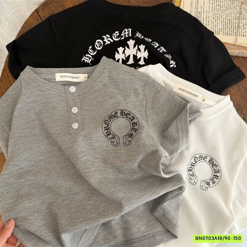 ÁO THUN CỔ TRỤ MỚI MMY