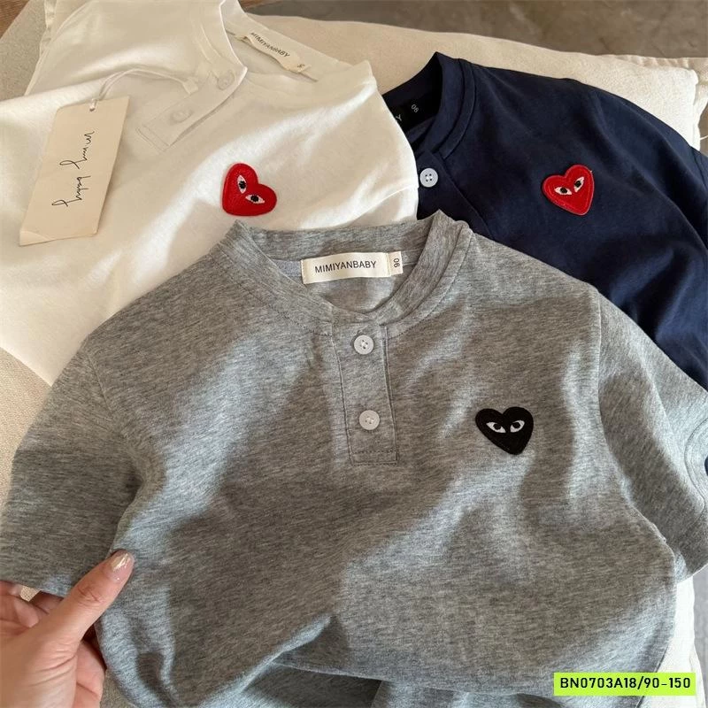 ÁO THUN CỔ TRỤ MỚI MMY