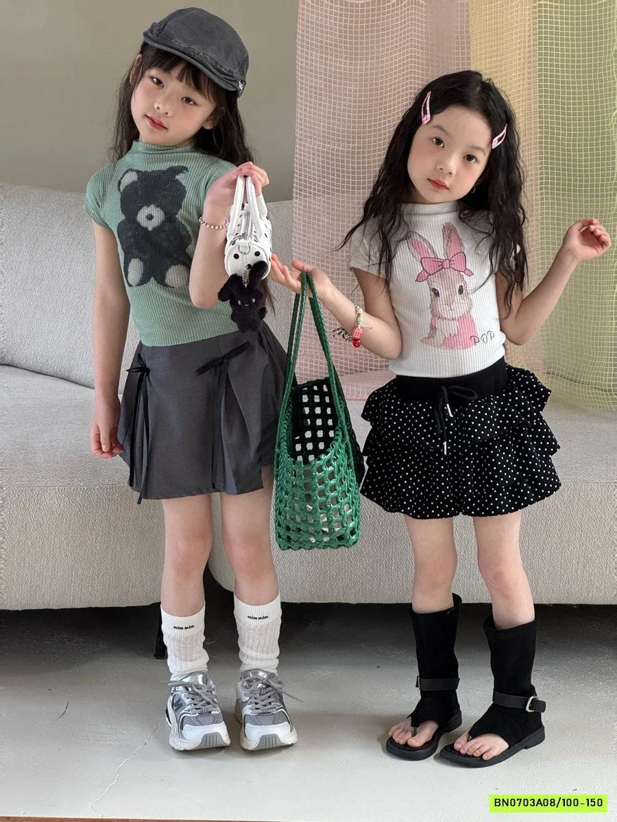 CROPTOP THỎ TAY HẾN YUKIDS