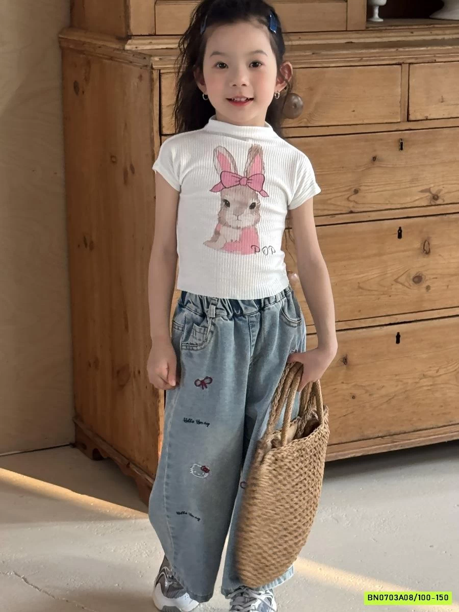 CROPTOP THỎ TAY HẾN YUKIDS