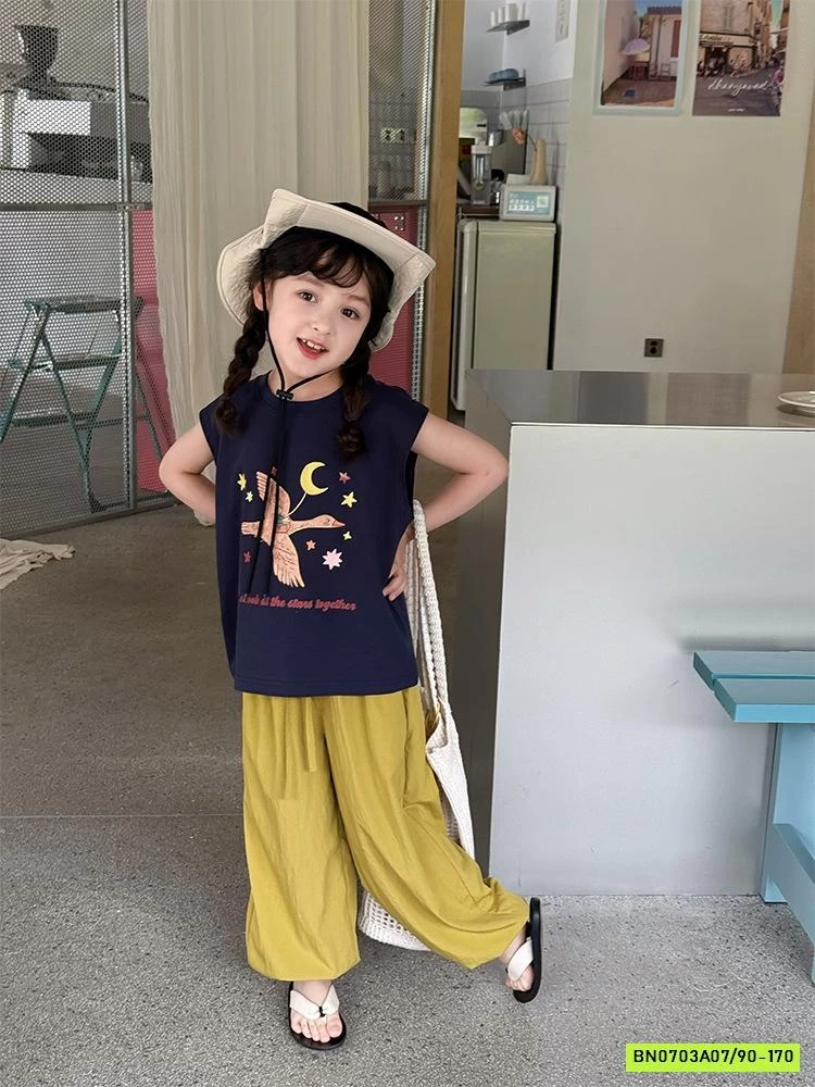 ÁO TAY HẾN HOẠT HÌNH 25D164 AMBB