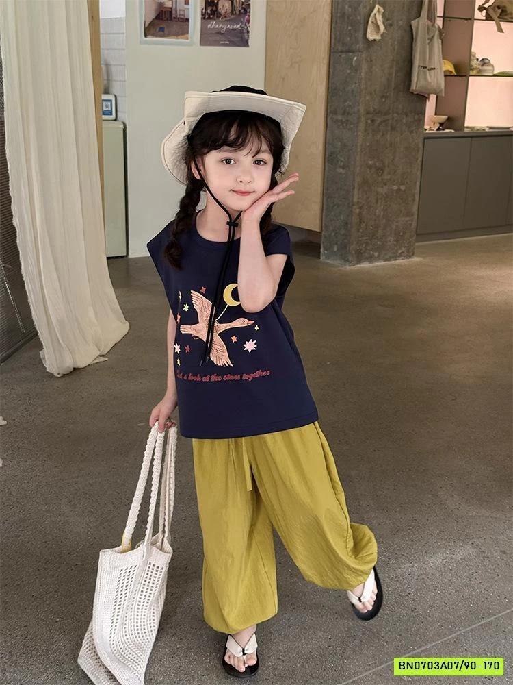 ÁO TAY HẾN HOẠT HÌNH 25D164 AMBB