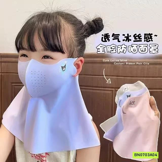 KHẨU TRANG BĂNG LẠNH CHOÀNG CỔ CHO BÉ
