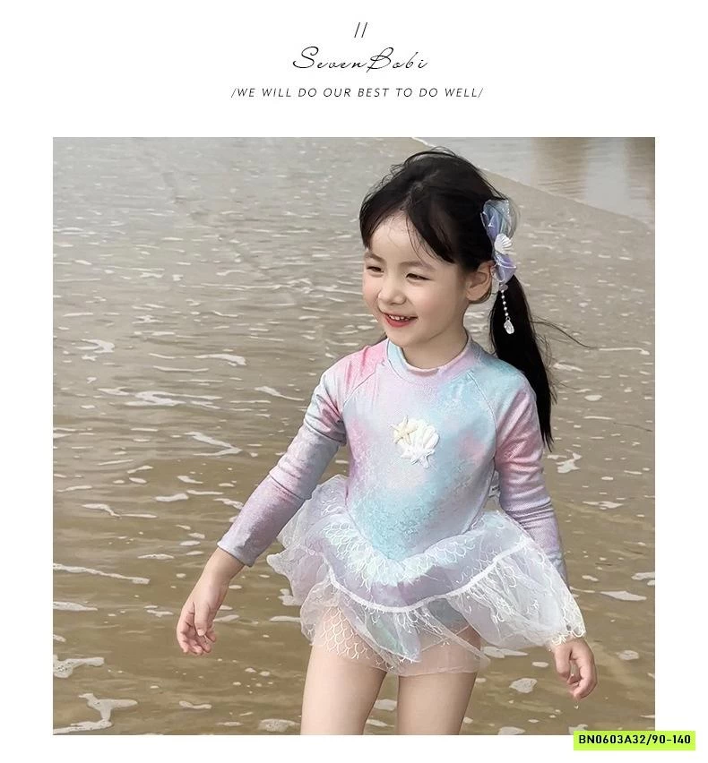 BỘ BƠI MỸ NHÂN NGƯ BÉ GÁI