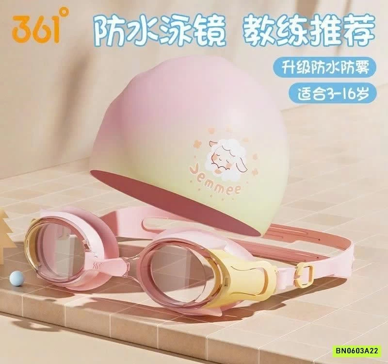 SET MŨ & KÍNH BƠI KIDS 361