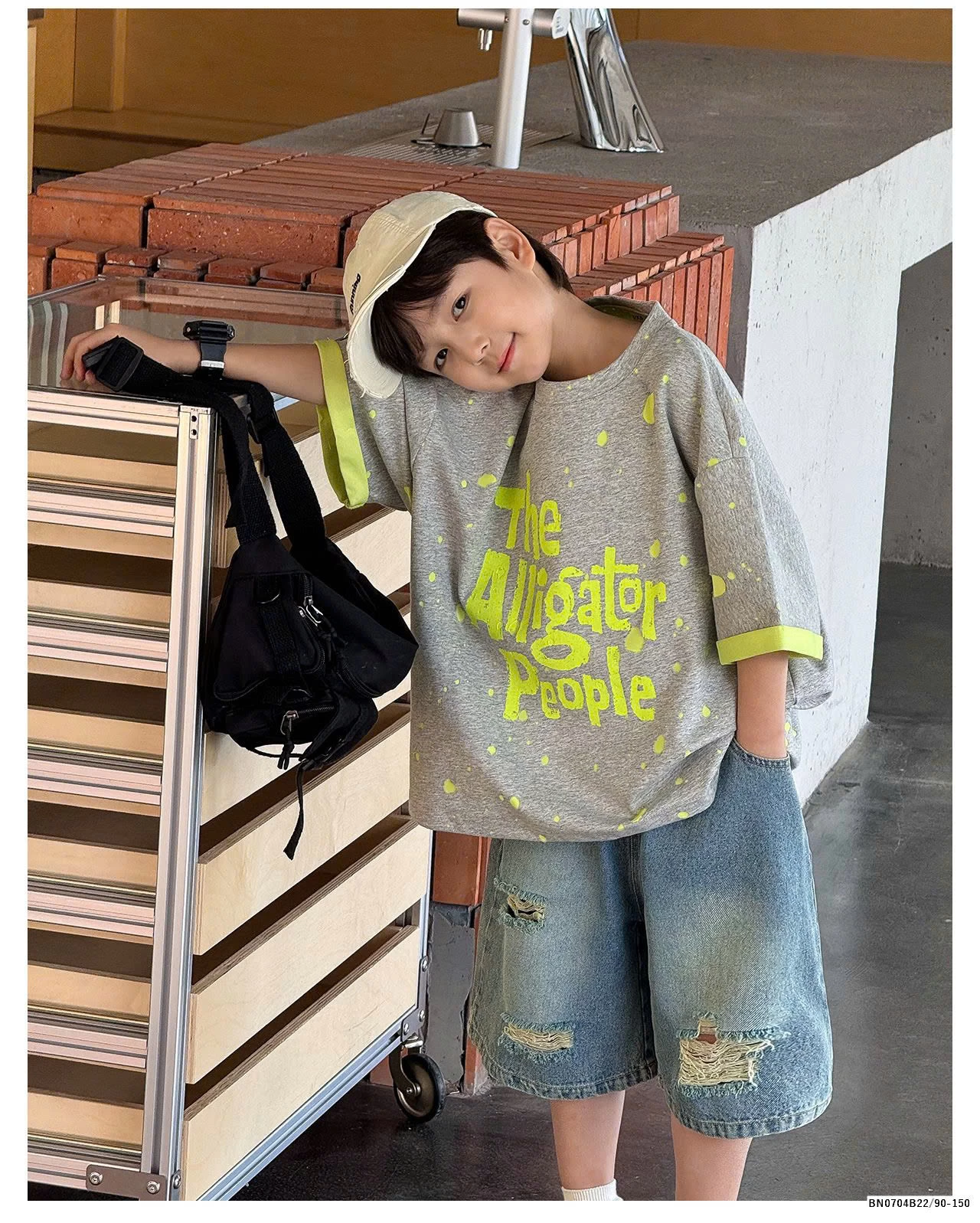 ÁO THUN CHỮ VẢY SƠN AOAOKID